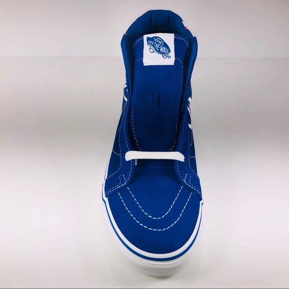 VANS SK8 HI MLB LA Dodgers Classic Blue Sneakers - Picture 2 of 8